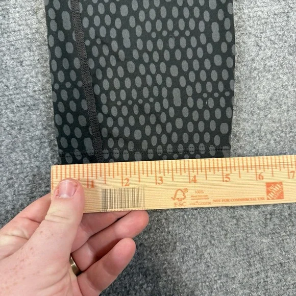 Nike Dri-Fit‎ Tights Womens Medium Black Run Fast Live Fearless Spotted Workout - Picture 14 of 15